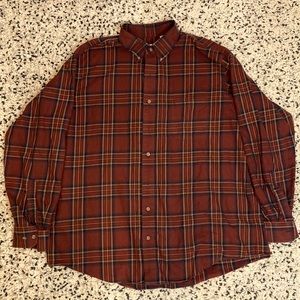 Viyella / Dress Shirt - Button Down / Size: XL / Color: Red / Condition: Good